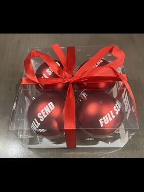 Full Send Nelk Boys Christmas Ornaments 4 Pack Limited Edition New